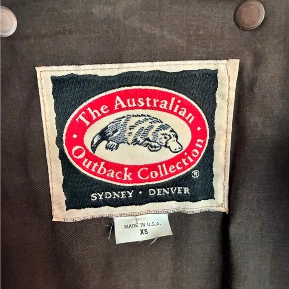 Oiled Canvas Cowboy Duster Drover Coat - Picture 8 of 11